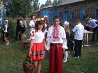 Перше  Вересня  в  Миколай-Пільській  школі