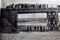 міст через Інгулець в Широкому (поч.20 ст.), відбудова в 50-х роках зруйнованого в роки війни