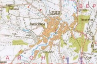 Карта Лихівки