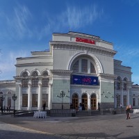 Главный вход вокзала