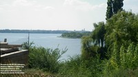 Вид з кручі в Козацькому поблизу рідної хати