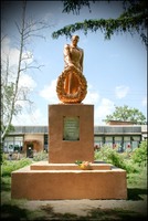 Пам"ятник на братській могилі.