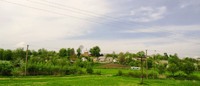 Hradivka villages  panoramic photo