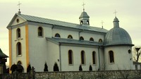 St.Nicolas church (1903, stone). Lysyatychi