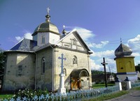 Church of St. George (1931, stone). Stare Misto, Ukraine.
