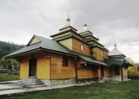Церква Св. Параскеви (дер., 1874р.) в селі Коростів 
