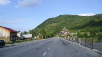 Село Козьова Сколівського району вздовж шосе M06.