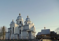Церква святого Іллі в селі Зашковичі Городоцького району (муровавна).