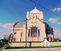Церква св. Димитрія 1914 року в с. Оброшине Пустомитівського району.