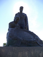 Пам'ятник на місці братської могили воїнів Скадовського авіаполку і авіабази, які загинули у 1941-1944 рр.