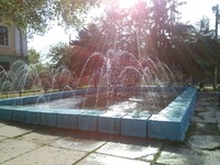 Джанкойский фонтан в центре города