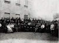 Збір членів Сільськогосподарського товариства слободи Мерефи, 1913 рік, Нині будівля загальноосвітньої школи № 1